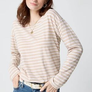 J Crew Long-sleeve Striped Tee